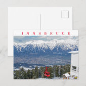 Briefkaart voor uitzicht van kabelgoten (Voorkant / Achterkant)