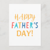  briefkaart voor Vaderdag. (Voorkant)