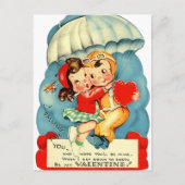 Briefkaart voor Valentijnsdag van de luchtmacht (Voorkant)