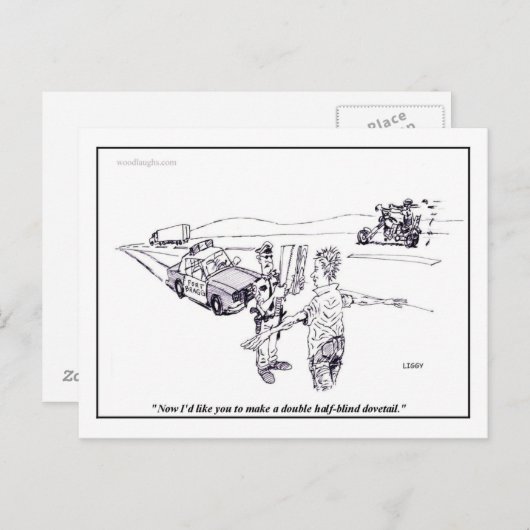 Briefkaart voor veldsmaaktest (Voorkant / Achterkant)