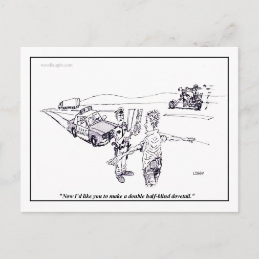 Briefkaart voor veldsmaaktest (Voorkant)