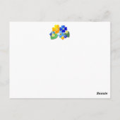 Briefkaart voor ventilatorschoeisel (Achterkant)