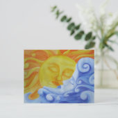 Briefkaart voor verbinding (Staand voorkant)