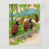 Briefkaart voor Victoriaans afkortingen (Voorkant)