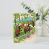 Briefkaart voor Victoriaans afkortingen (Staand voorkant)