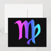 Briefkaart voor vigo Zodiac Sign (Voorkant / Achterkant)