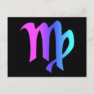 Briefkaart voor vigo Zodiac Sign