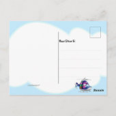 Briefkaart voor vliegende helikopters (Achterkant)