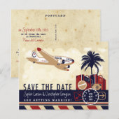  Briefkaart voor vliegreizen (Voorkant / Achterkant)