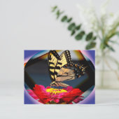 Briefkaart voor vlinderkunst (Staand voorkant)