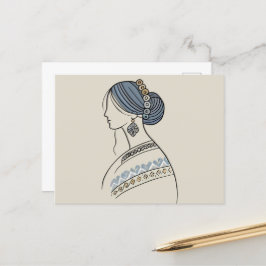 Briefkaart voor volkskunst in oekraïne