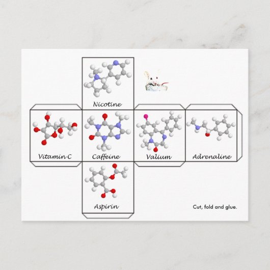 Briefkaart voor vouwen (Voorkant)