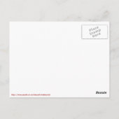 Briefkaart voor vrede, geluk en harmonie (Achterkant)