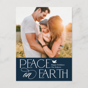 Briefkaart voor vreedzame feestdag