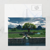 Briefkaart voor vreemde oasis (Voorkant / Achterkant)