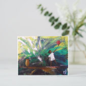 briefkaart voor vrij schilderen (Staand voorkant)