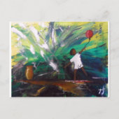 briefkaart voor vrij schilderen (Voorkant)