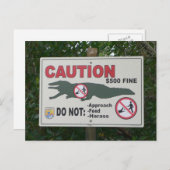 Briefkaart voor waarschuwingstoewijzers (Voorkant / Achterkant)