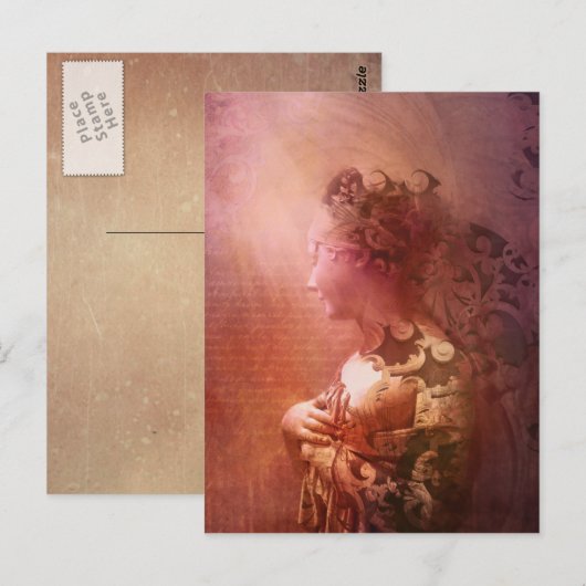 Briefkaart voor wandventilator (Voorkant / Achterkant)