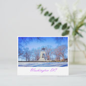 Briefkaart voor Washington DC (Staand voorkant)