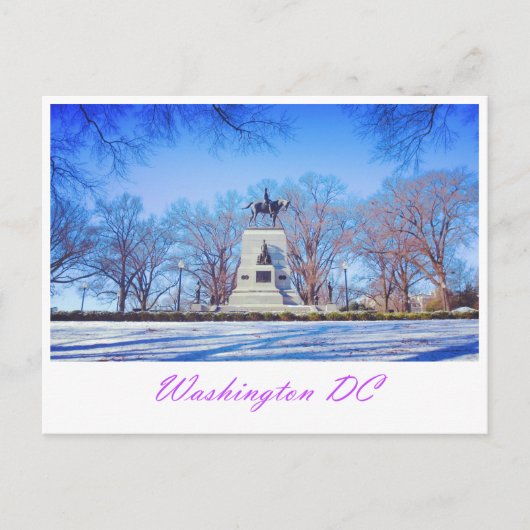Briefkaart voor Washington DC (Voorkant)