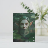 Briefkaart voor waterhuishouding (Staand voorkant)