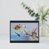 Briefkaart voor waterlanding (Staand voorkant)