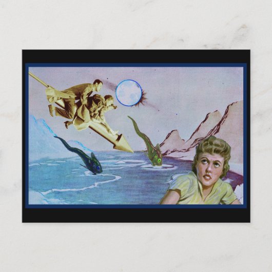 Briefkaart voor waterlanding (Voorkant)