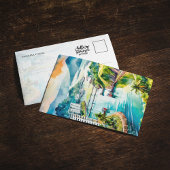 Briefkaart voor Waterverf van het Panamakanaal