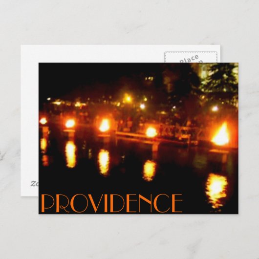 Briefkaart voor watervuur (Voorkant / Achterkant)