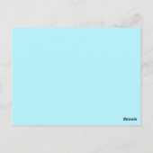 briefkaart voor wetenschapschemie (Achterkant)