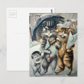 Briefkaart voor winkelen (Voorkant / Achterkant)