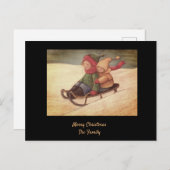 Briefkaart voor winterslaap (Voorkant / Achterkant)