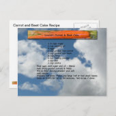 Briefkaart voor wortel- en bijenkastjes (Voorkant / Achterkant)