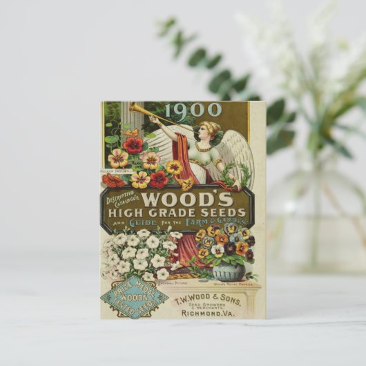  Briefkaart voor zaaigoed (Staand voorkant)