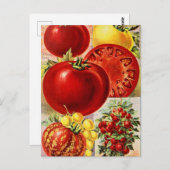 Briefkaart voor zaaigoed (Voorkant / Achterkant)