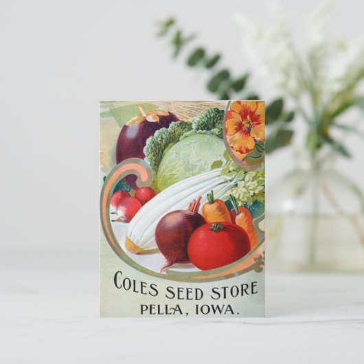  Briefkaart voor zaaigoed (Staand voorkant)