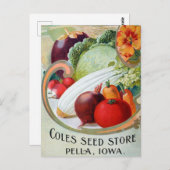  Briefkaart voor zaaigoed (Voorkant / Achterkant)