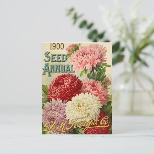 Briefkaart voor zaaigoed (Staand voorkant)
