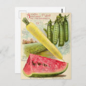 Briefkaart voor zaaigoed (Voorkant / Achterkant)