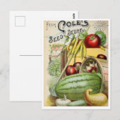  Briefkaart voor zaaigoed (Voorkant / Achterkant)
