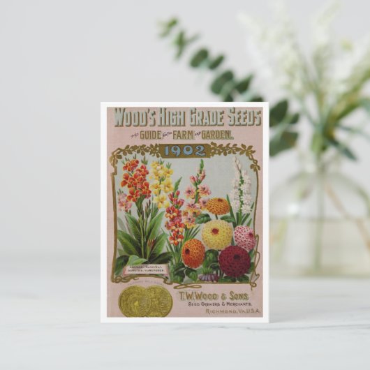  Briefkaart voor zaaigoed (Staand voorkant)
