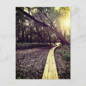 briefkaart voor zandpuntsporen (Voorkant)