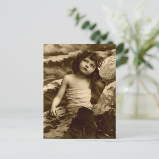  Briefkaart voor Zeemeermin (Staand voorkant)