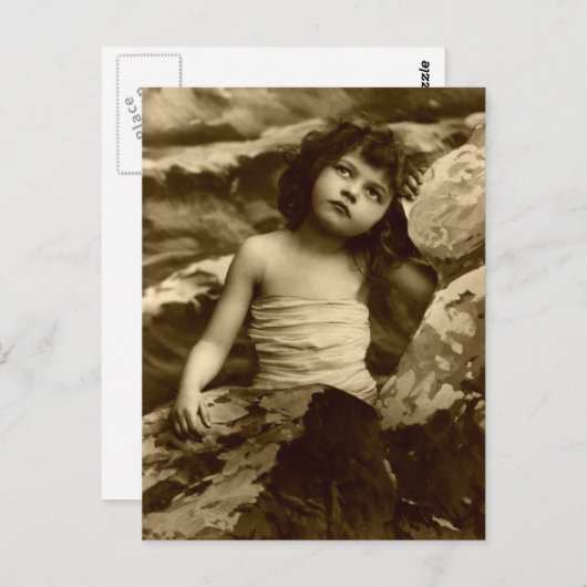  Briefkaart voor Zeemeermin (Voorkant / Achterkant)