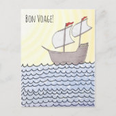 Briefkaart voor zeilschepen (Voorkant)