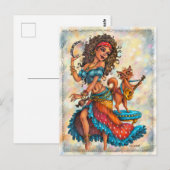 Briefkaart voor zigeunermeisjes (Voorkant / Achterkant)