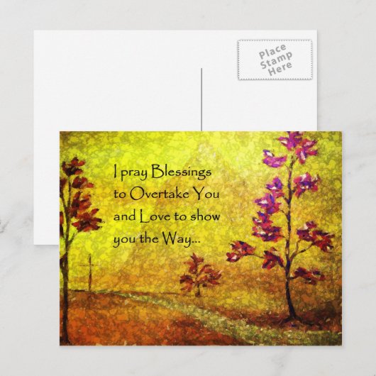 Briefkaart voor zinnen (Voorkant / Achterkant)