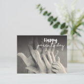 Briefkaart voor zwarte en witte ouders (Staand voorkant)