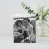  briefkaart voor zwemschoonheid (Staand voorkant)